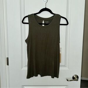 Halogen Dark Olive Tank Top